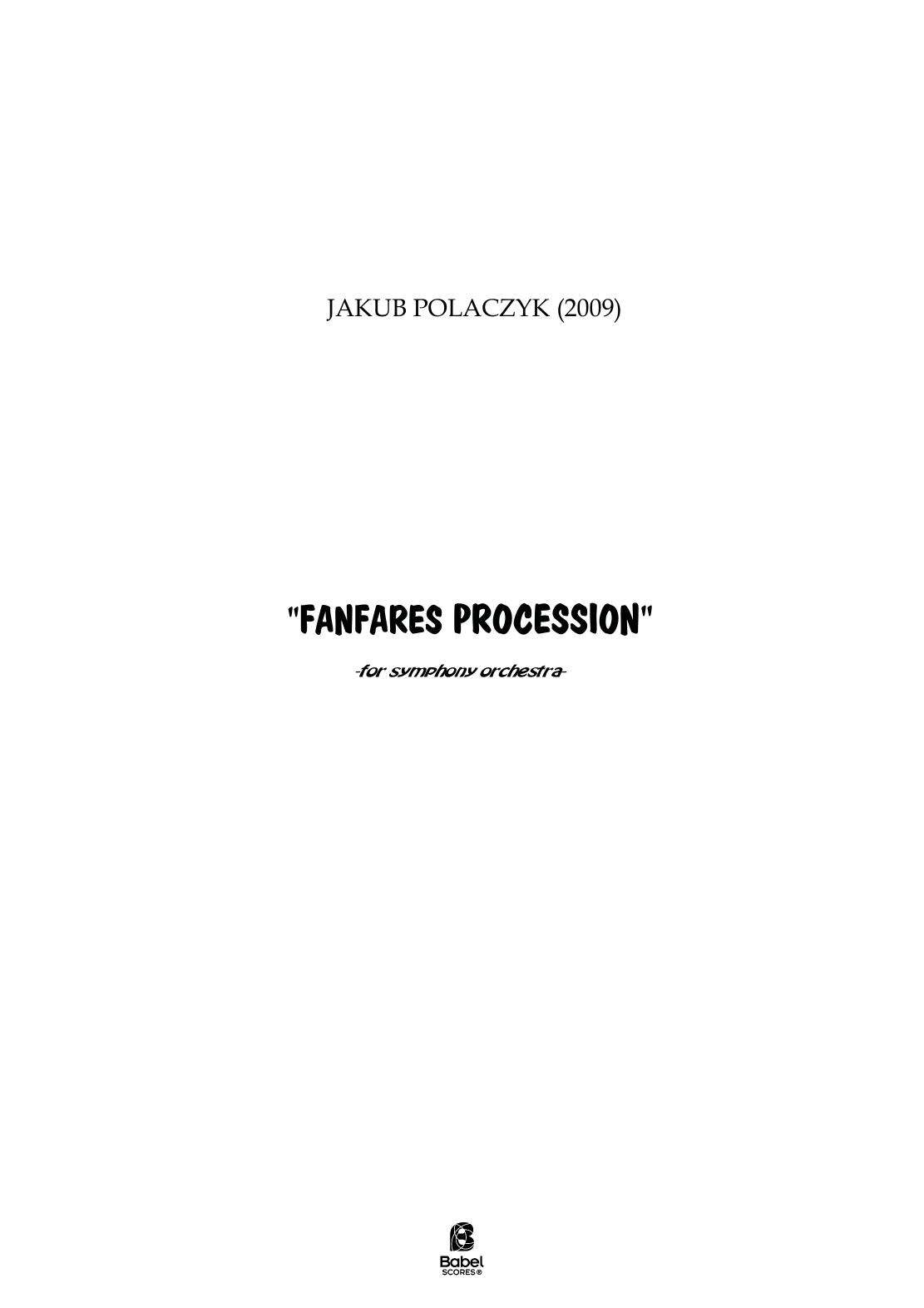 Fanfares Procession
