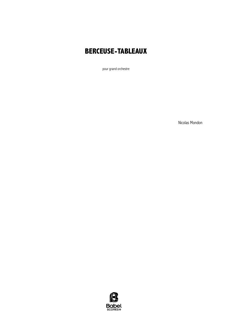 berceuse tableaux