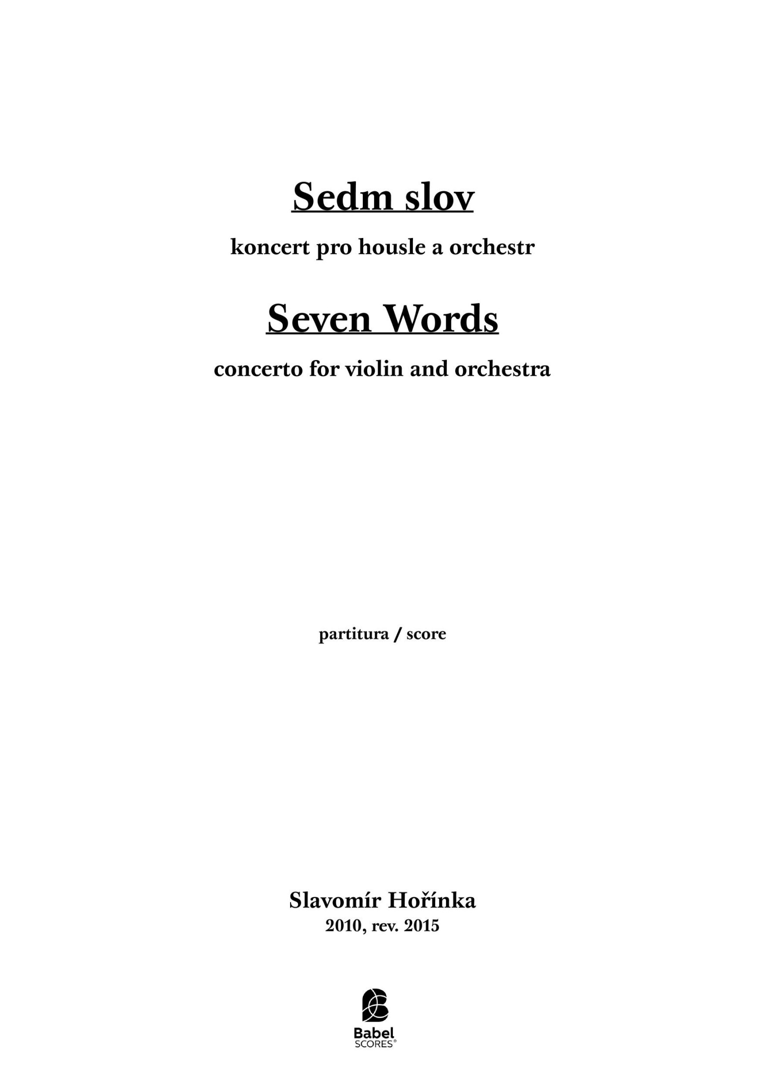 Seven Words
