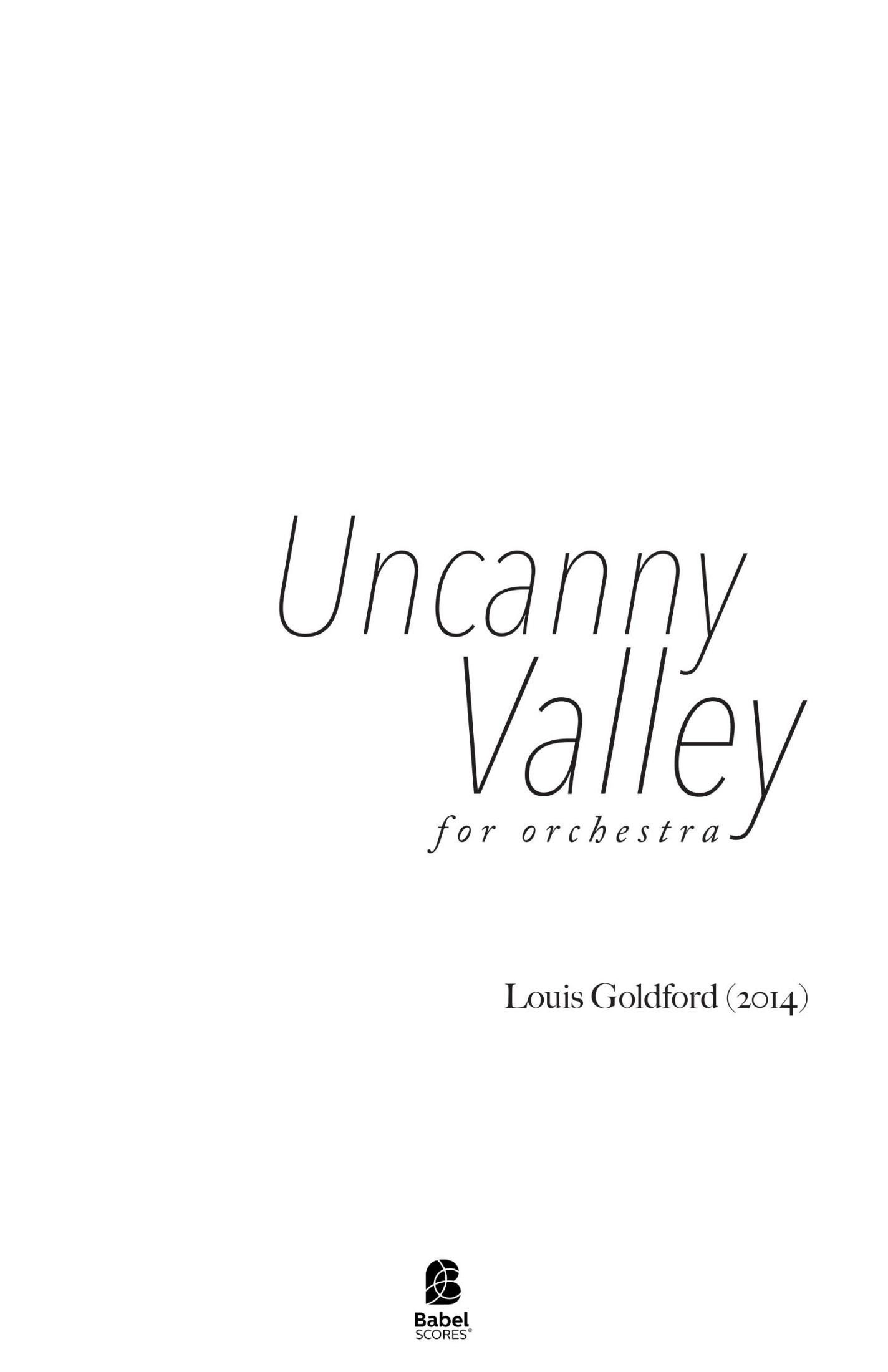 Uncanny Valley