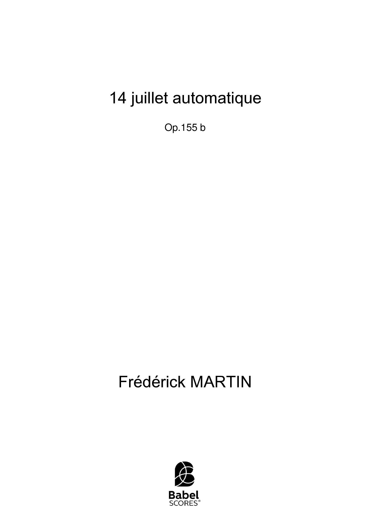 14 juillet automatique