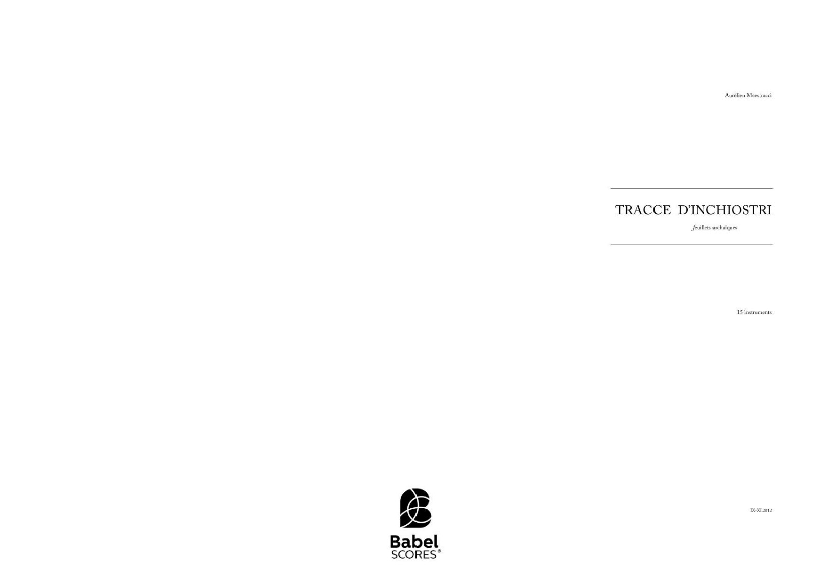Tracce d'Inchiostri