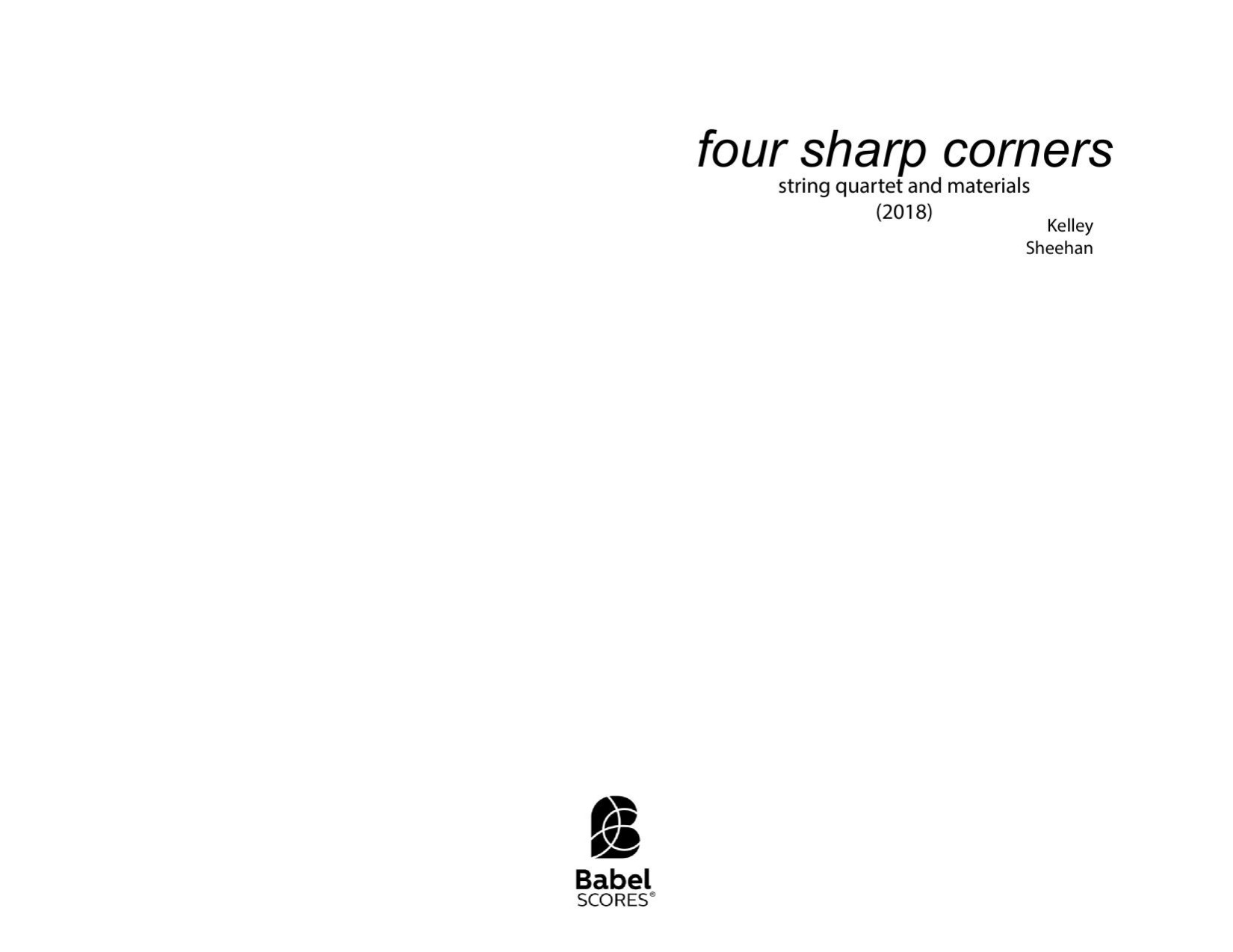 4 Sharp Corners