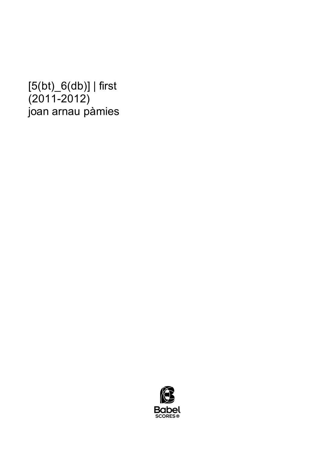 5 bt 6 db first