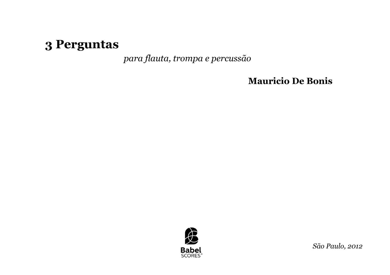 3 Perguntas