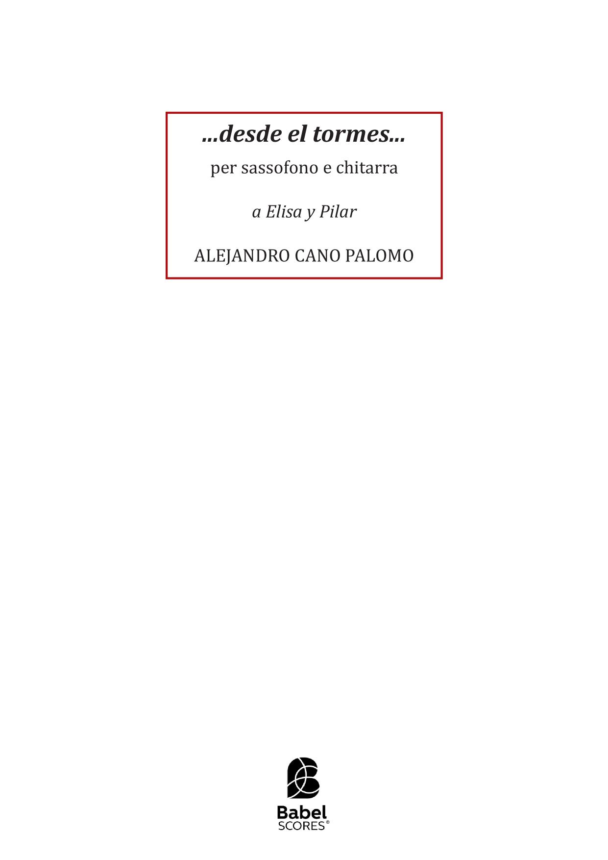 ...desde el tormes...