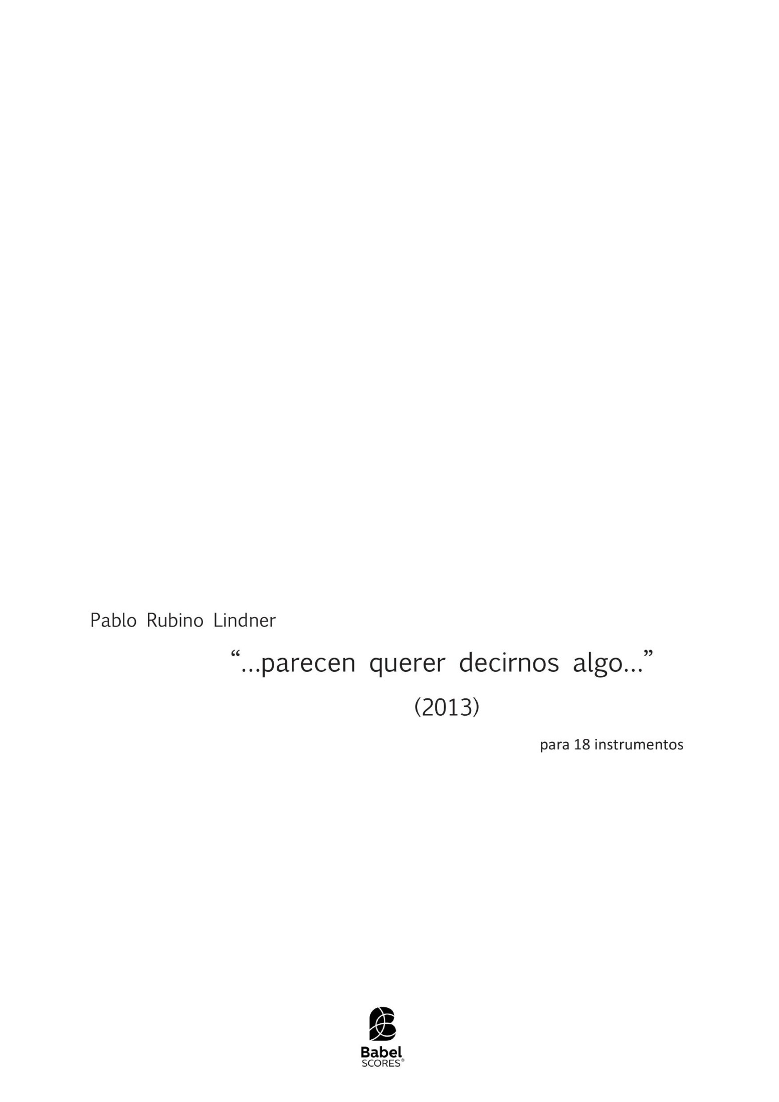 ...parecen querer decirnos algo...