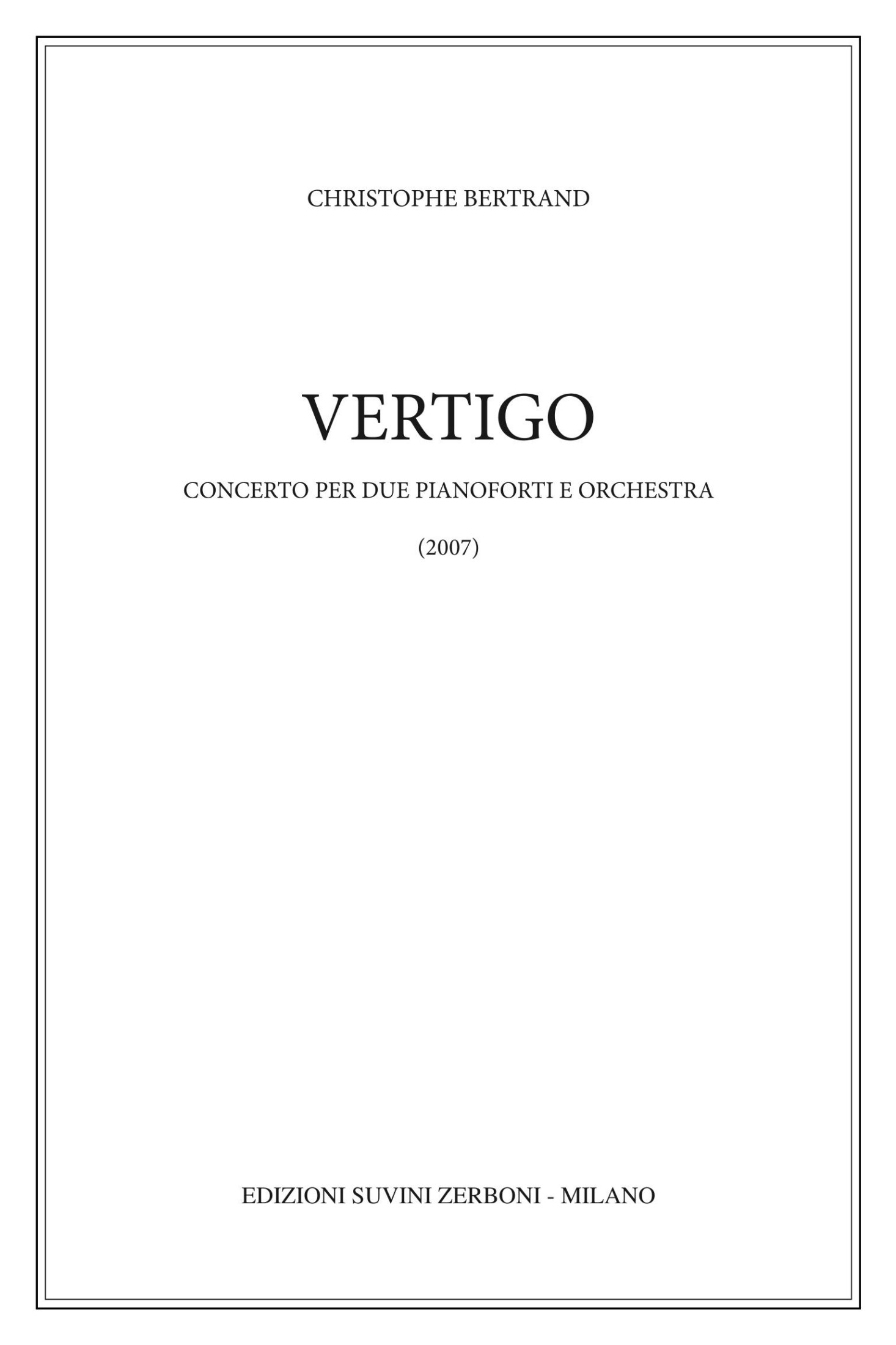 Vertigo
