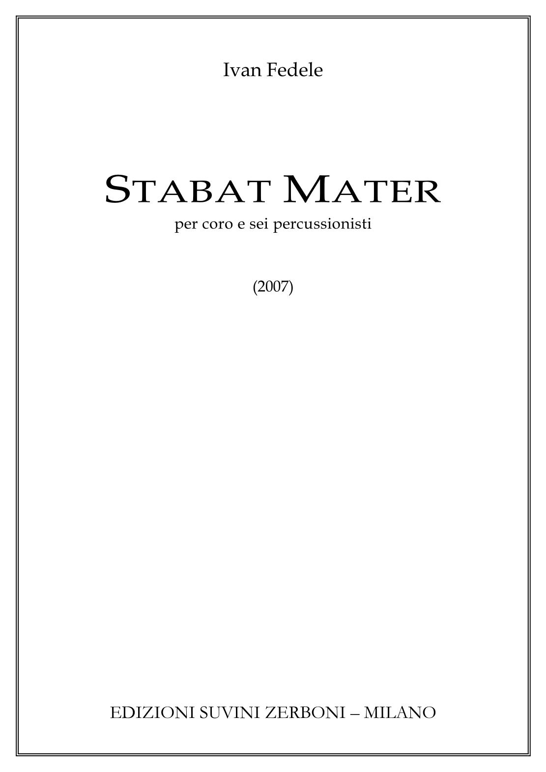 Stabat Mater
