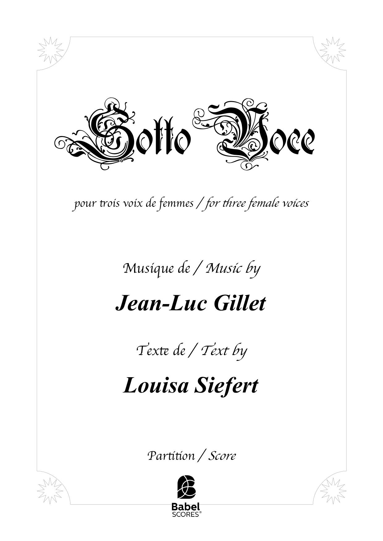 Sotto Voce