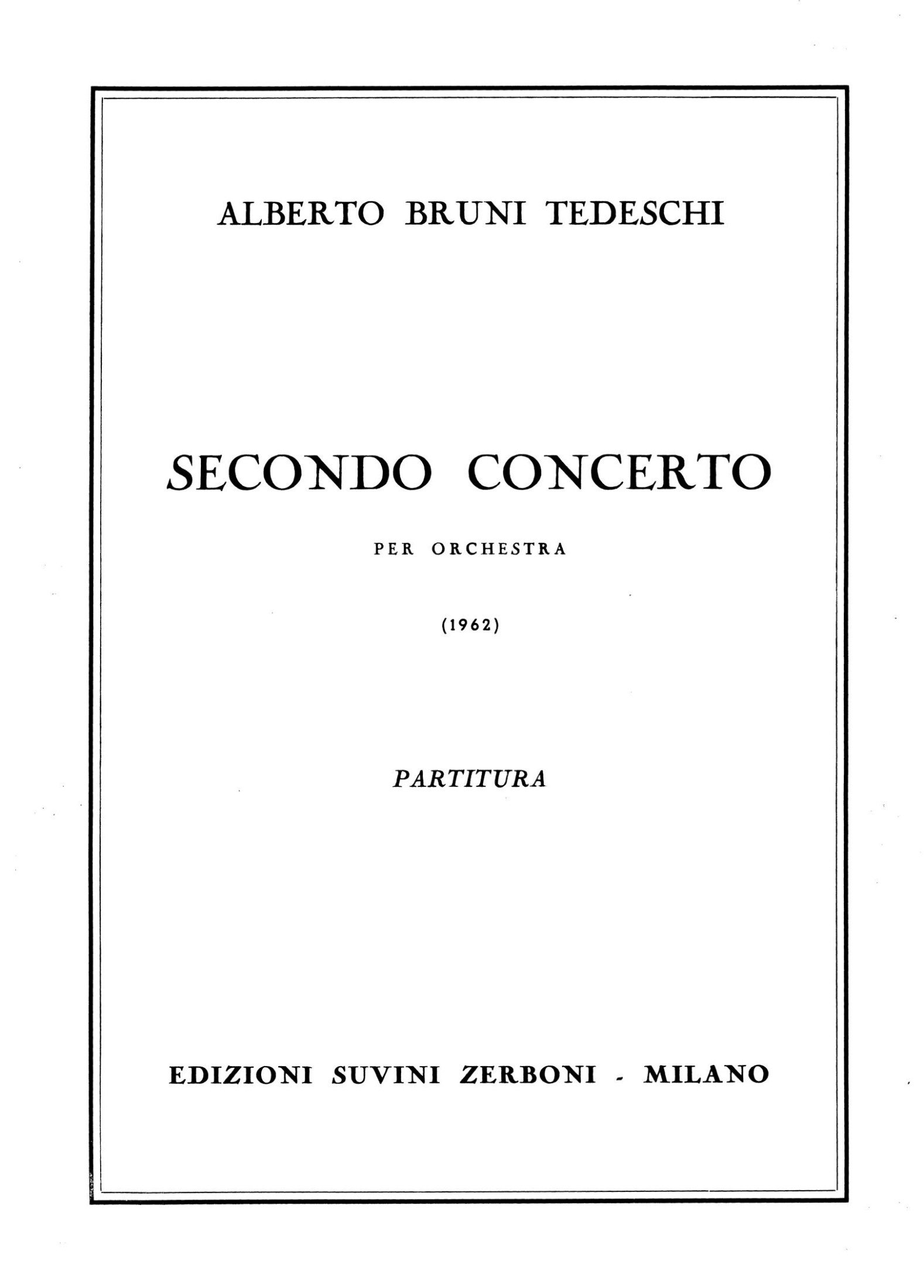 Secondo concerto