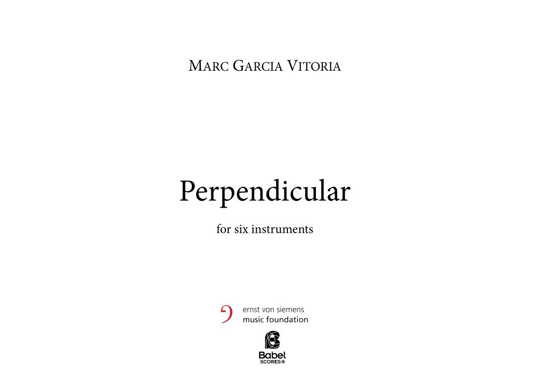 Perpendicular