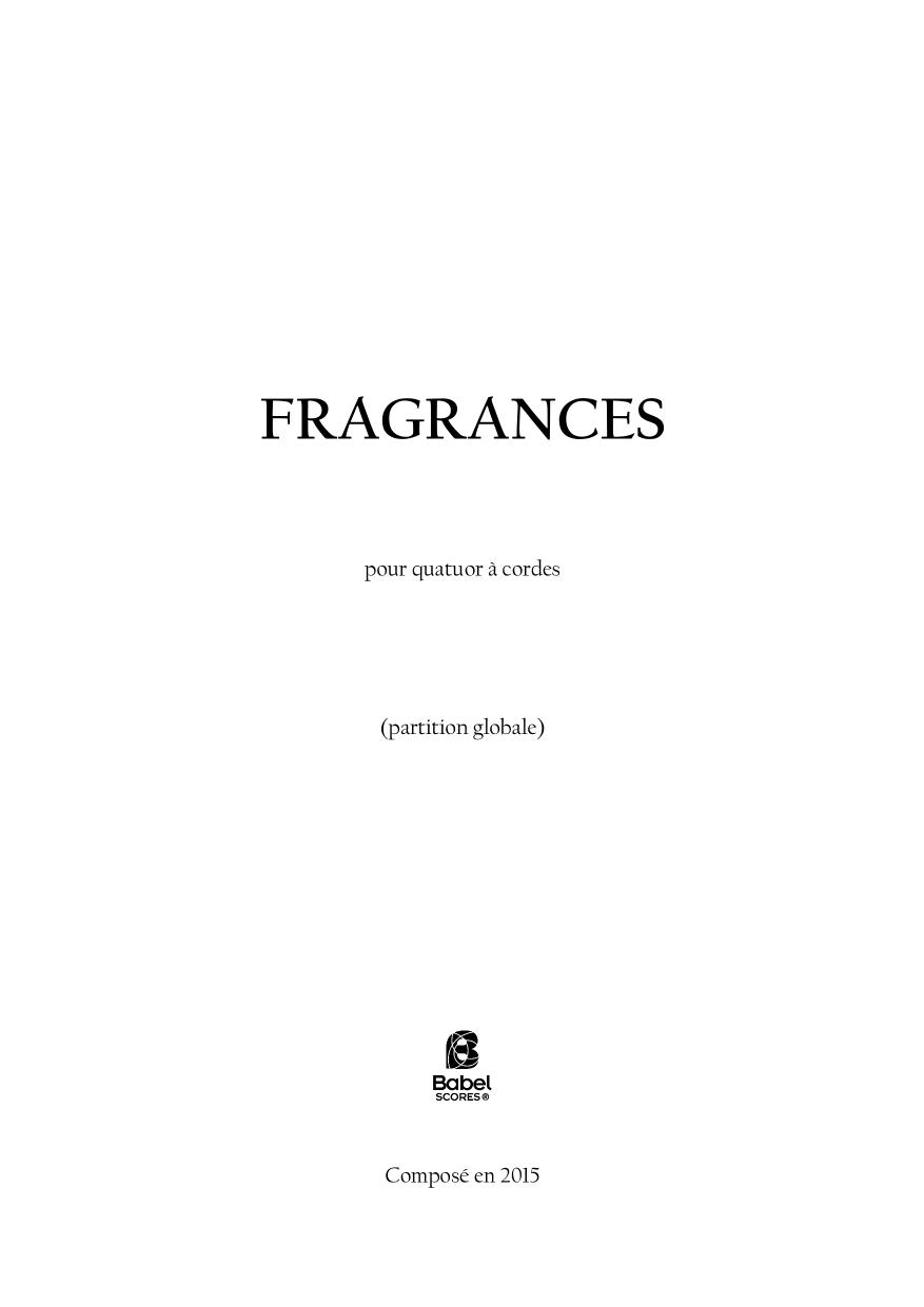 Fragances (1st movement)