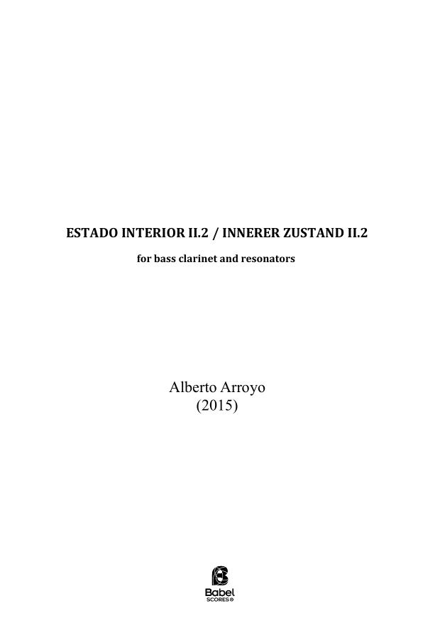 Estado Interior II.2 - Innerer Zustand II.2
