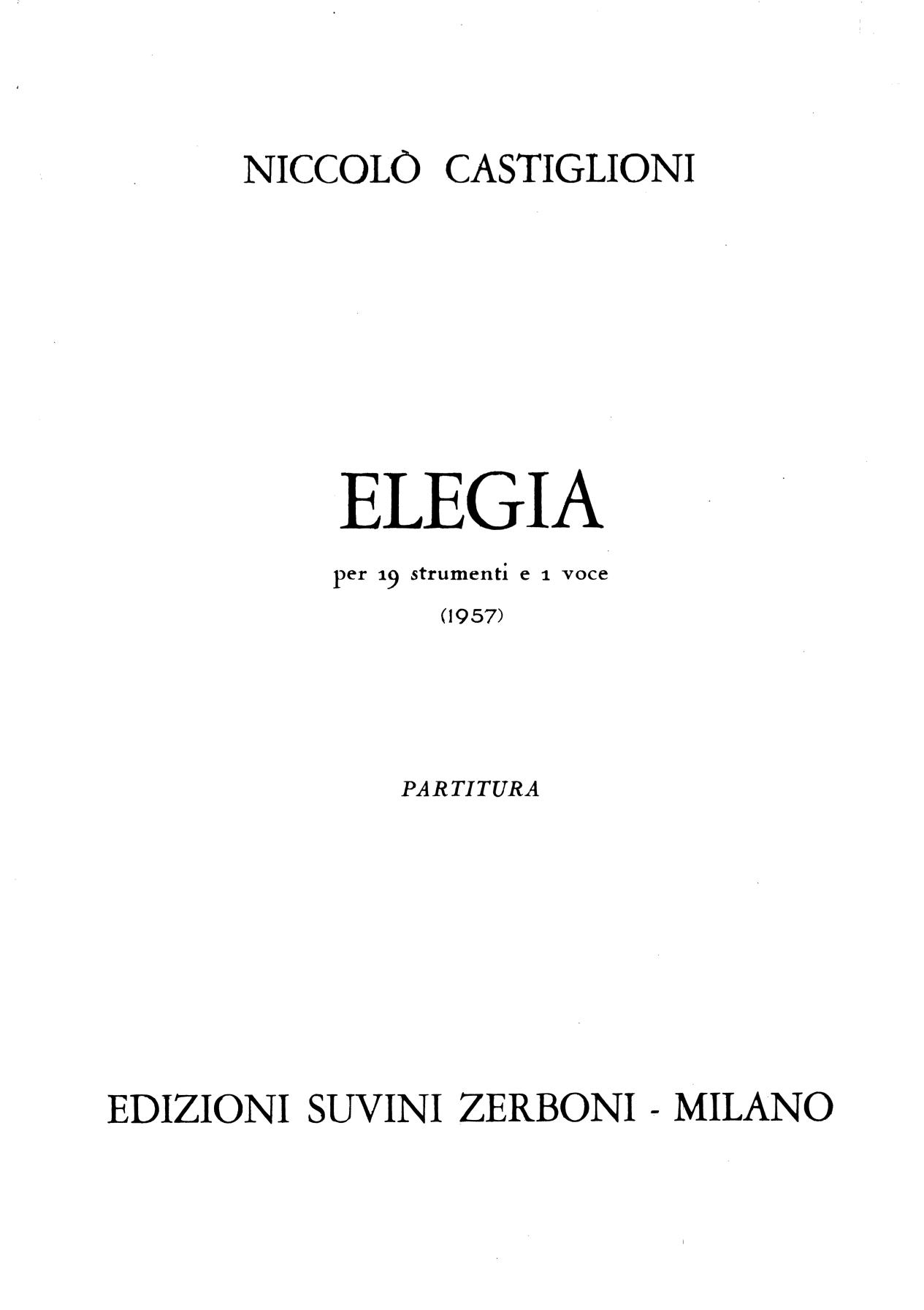 ELEGIA