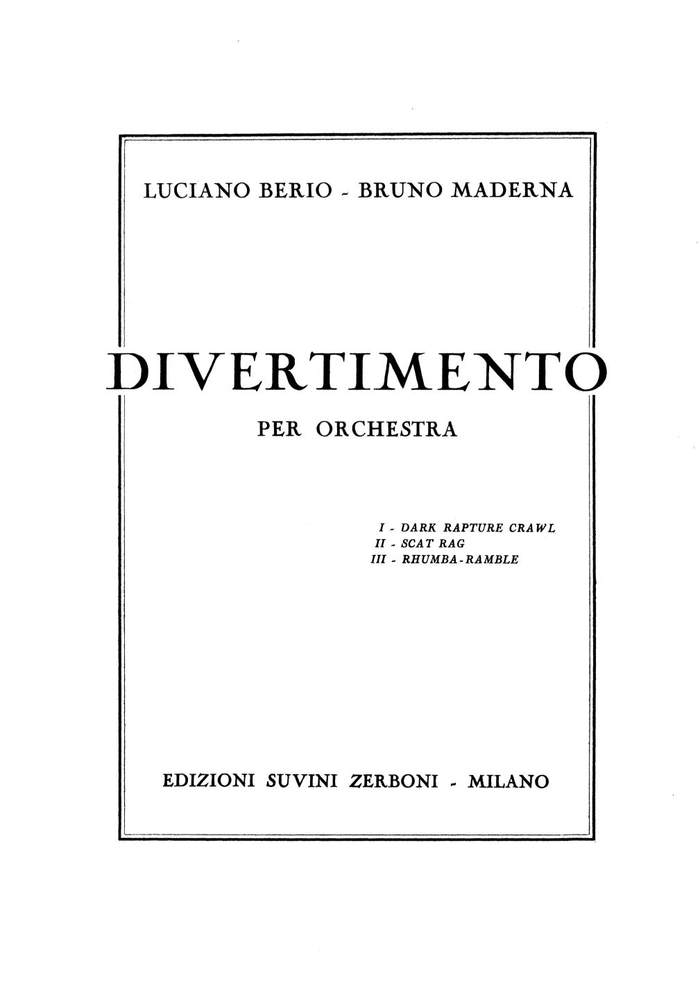 Divertimento