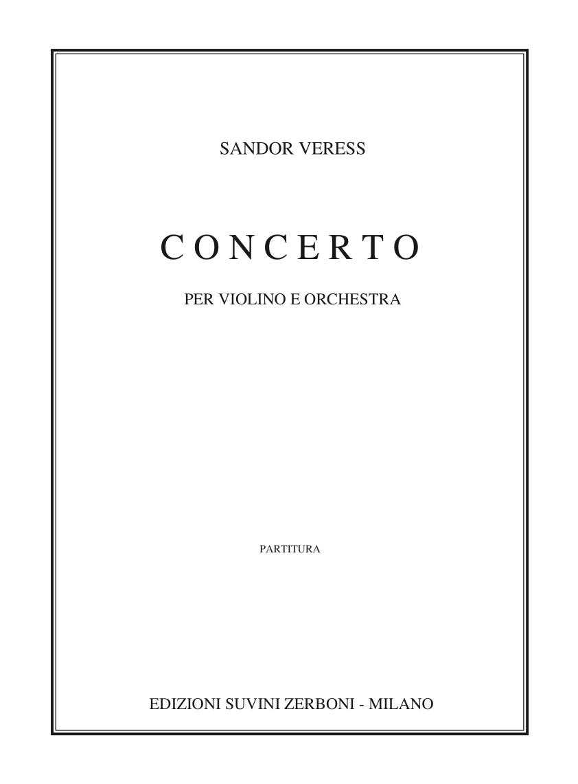 Concerto per violino e orchestra