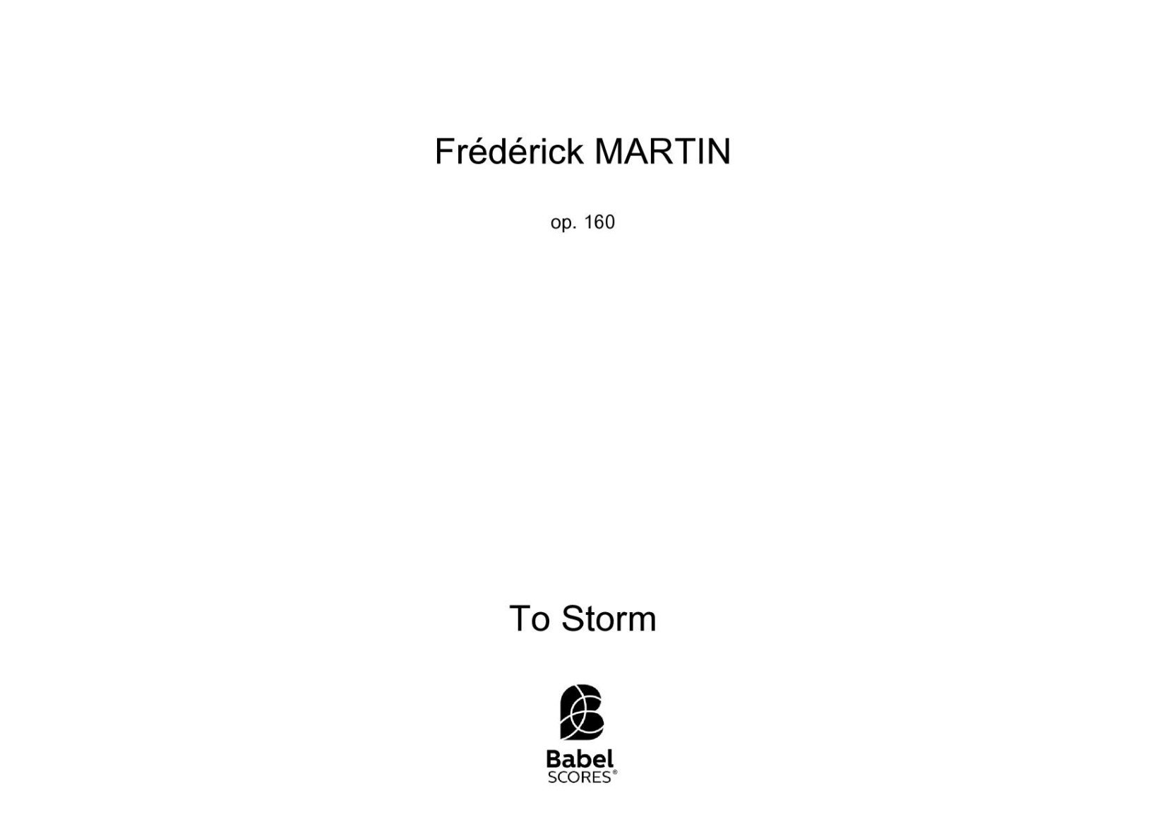 To Storm