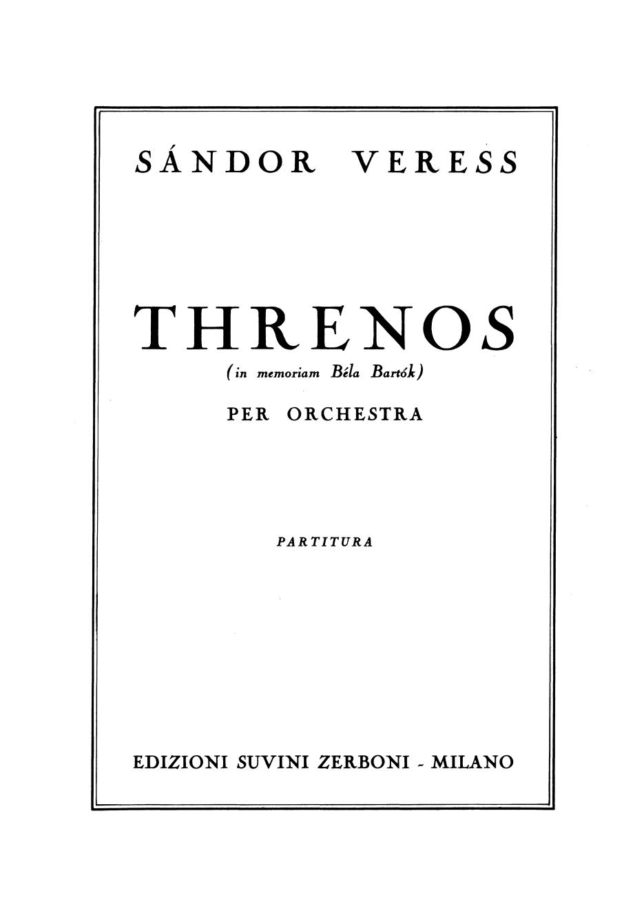 Threnos