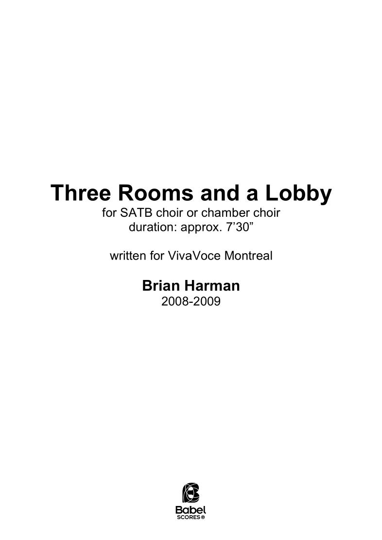Three rooms and a lobby