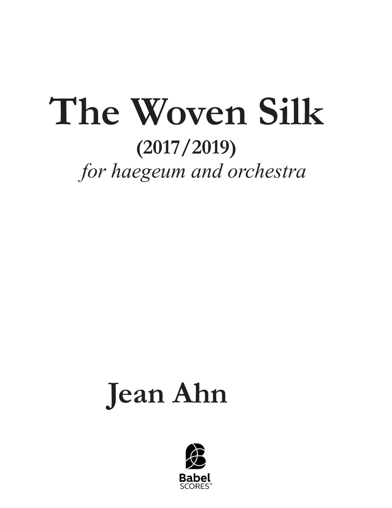 Woven Silk