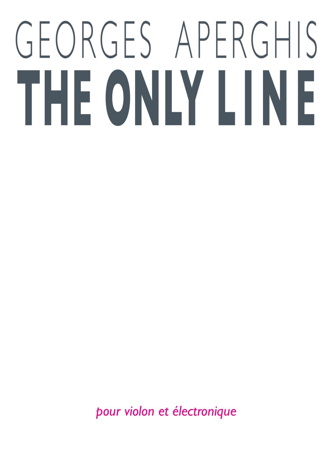 The only line