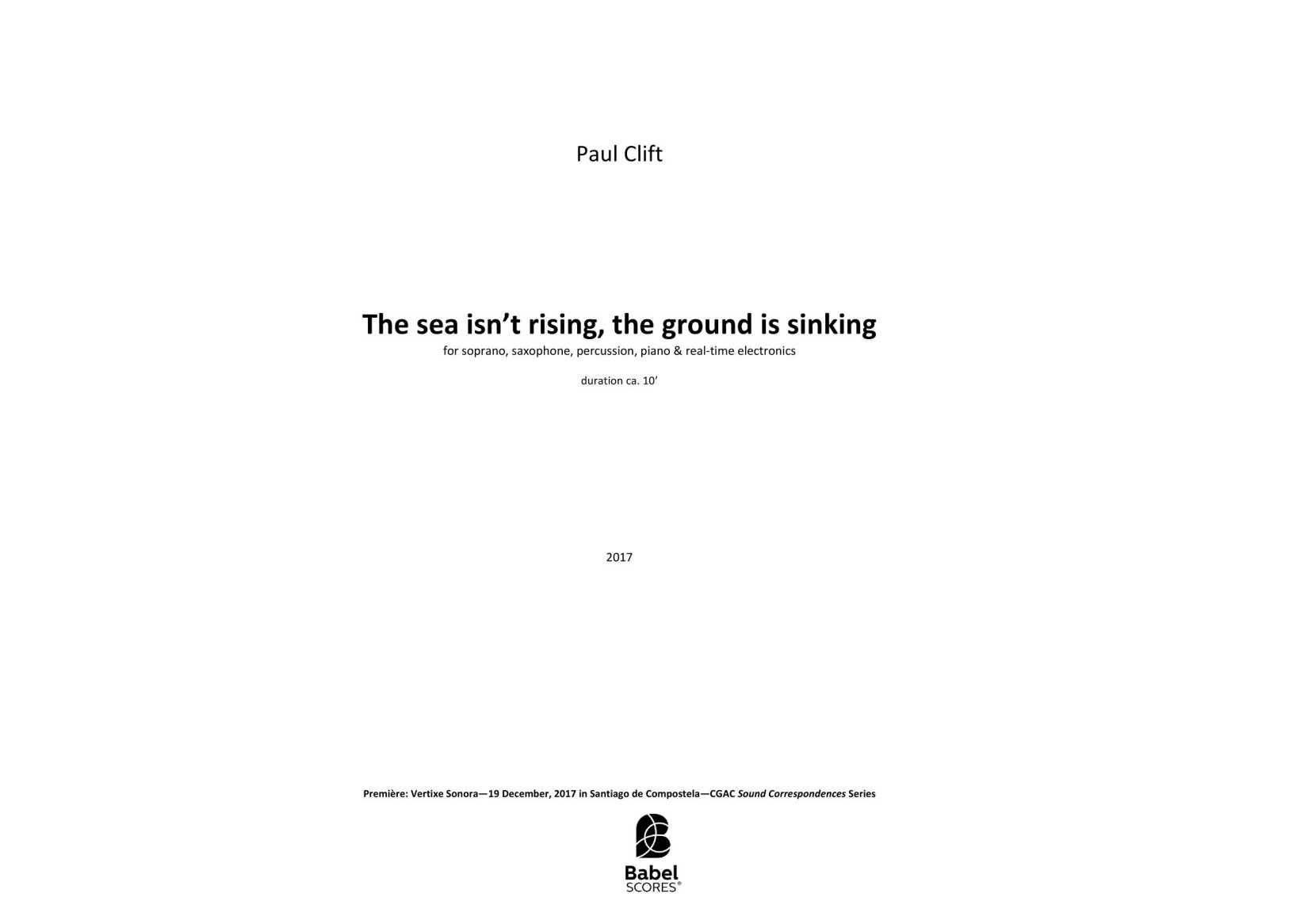 The sea isn't rising, the ground is sinking