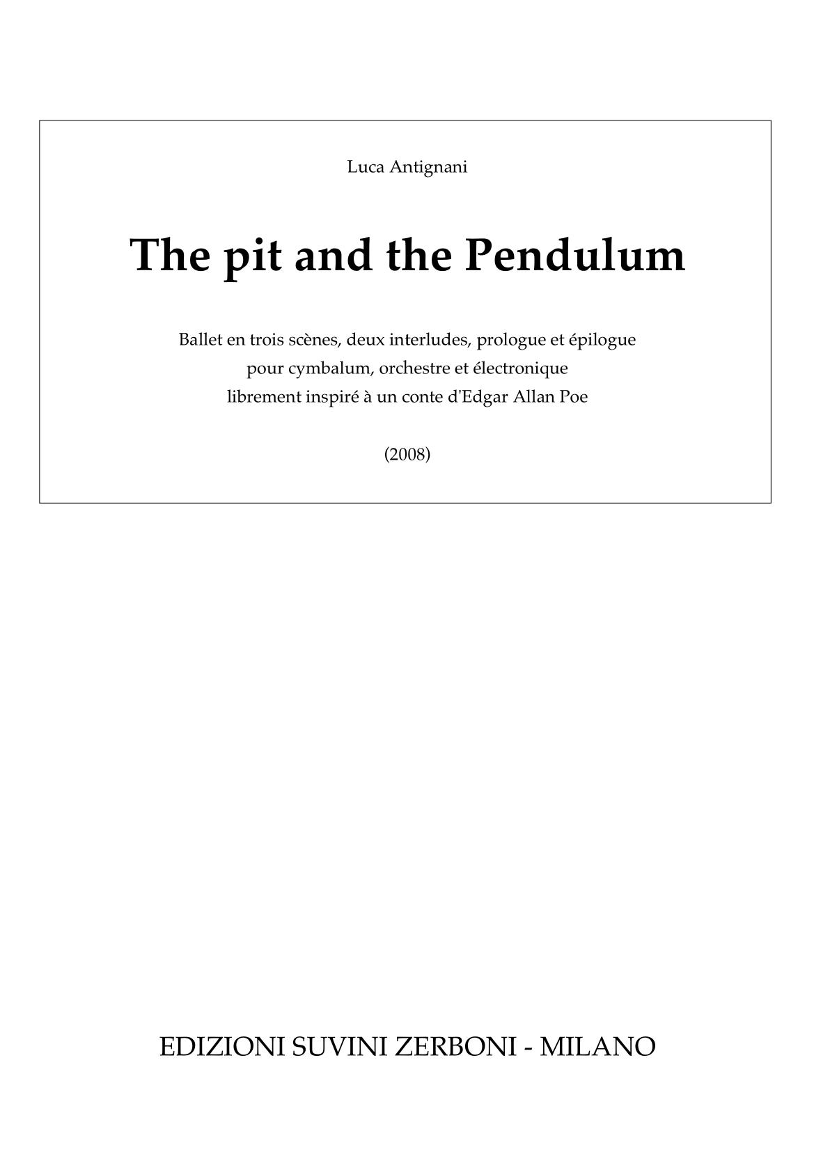THE PIT AND THE PENDULUM