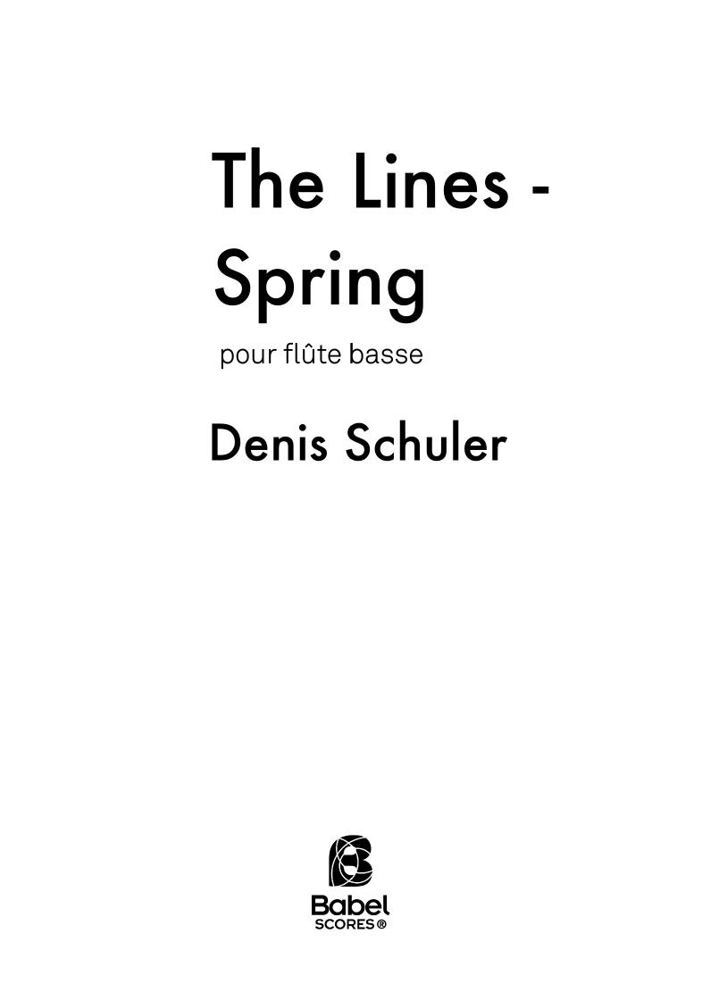 The Lines - Spring