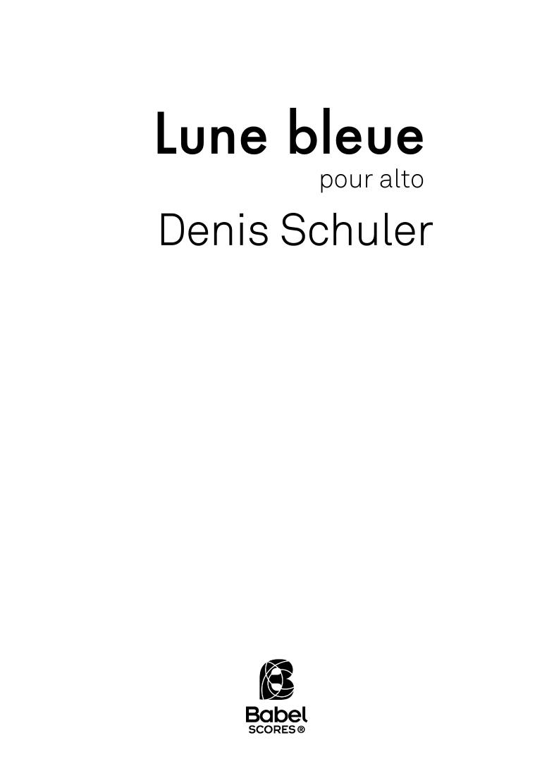 The Lines - Lune bleue