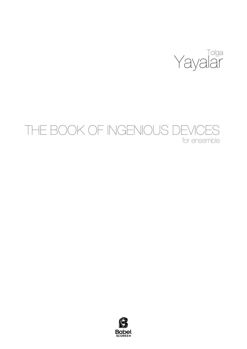 The Book of Ingenious Devices