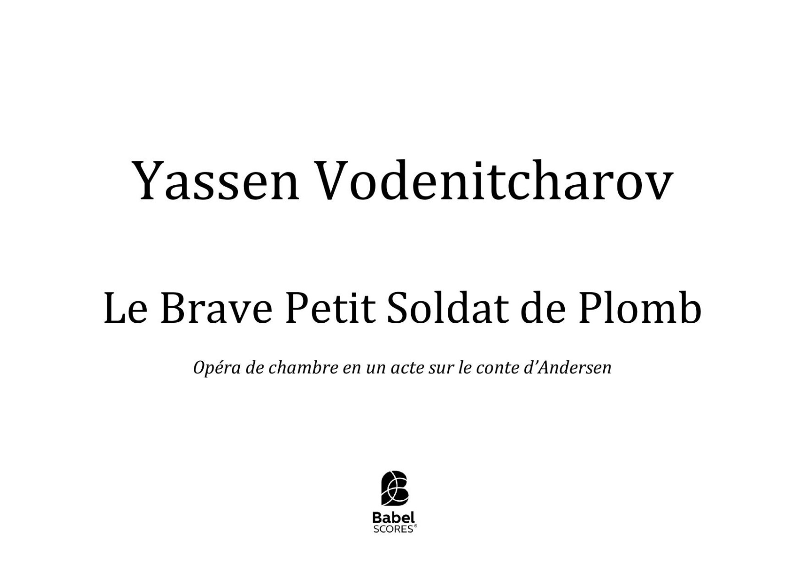 THE BRAVE TIN SOLDIER