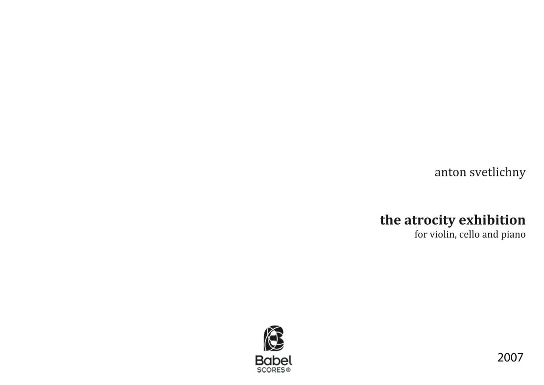 The Atrocity Exhibition