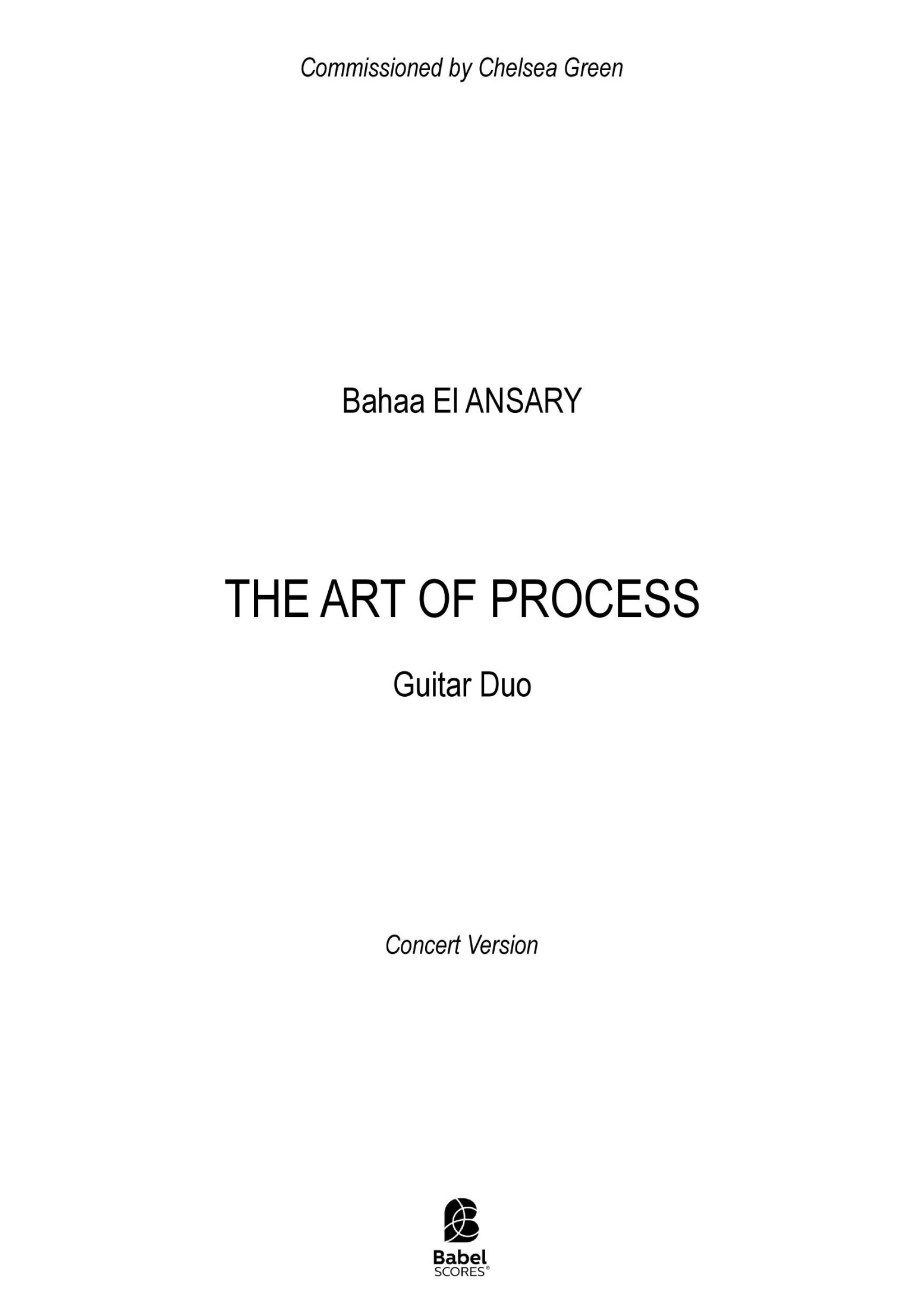 The Art of Process