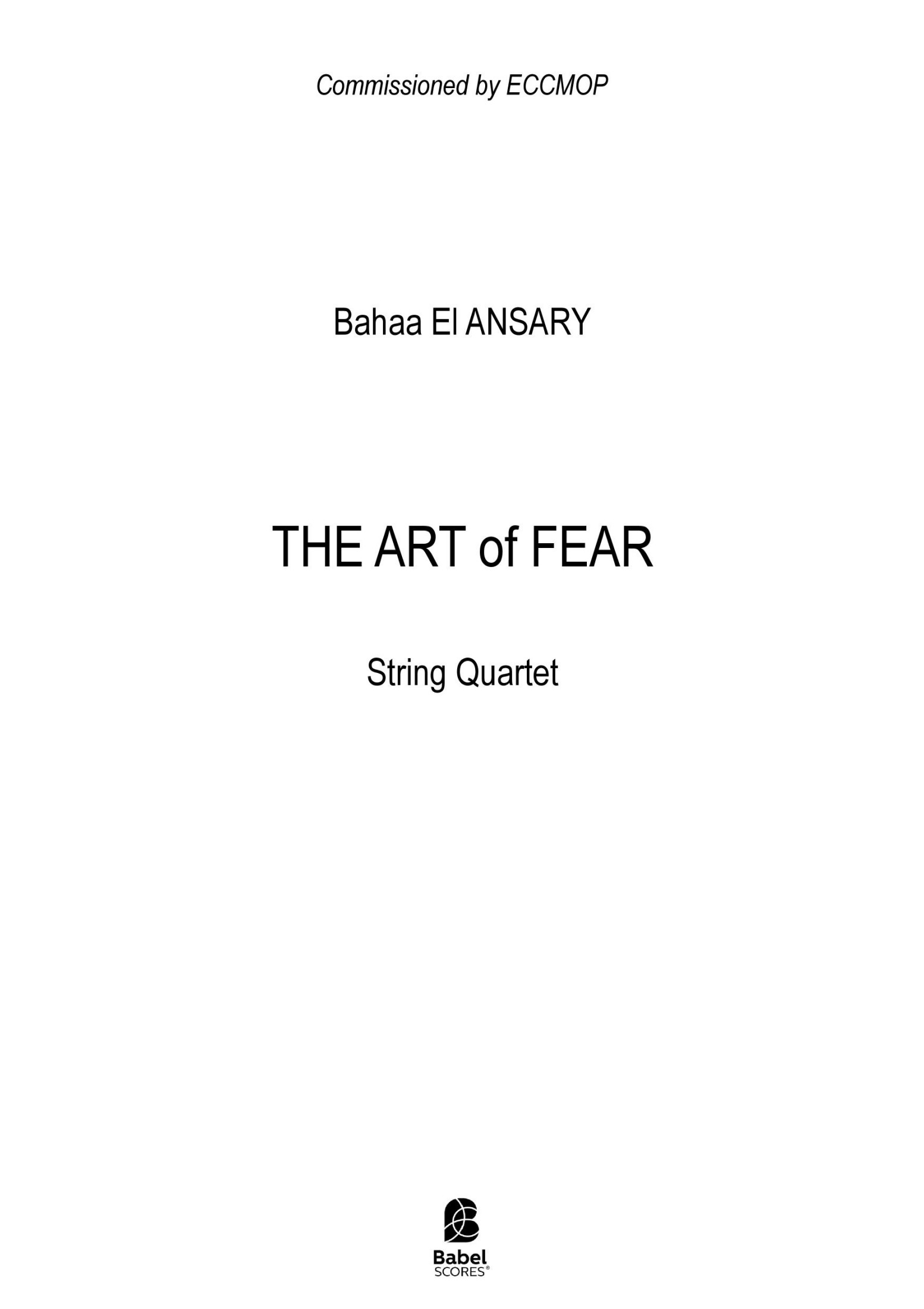 The Art of Fear