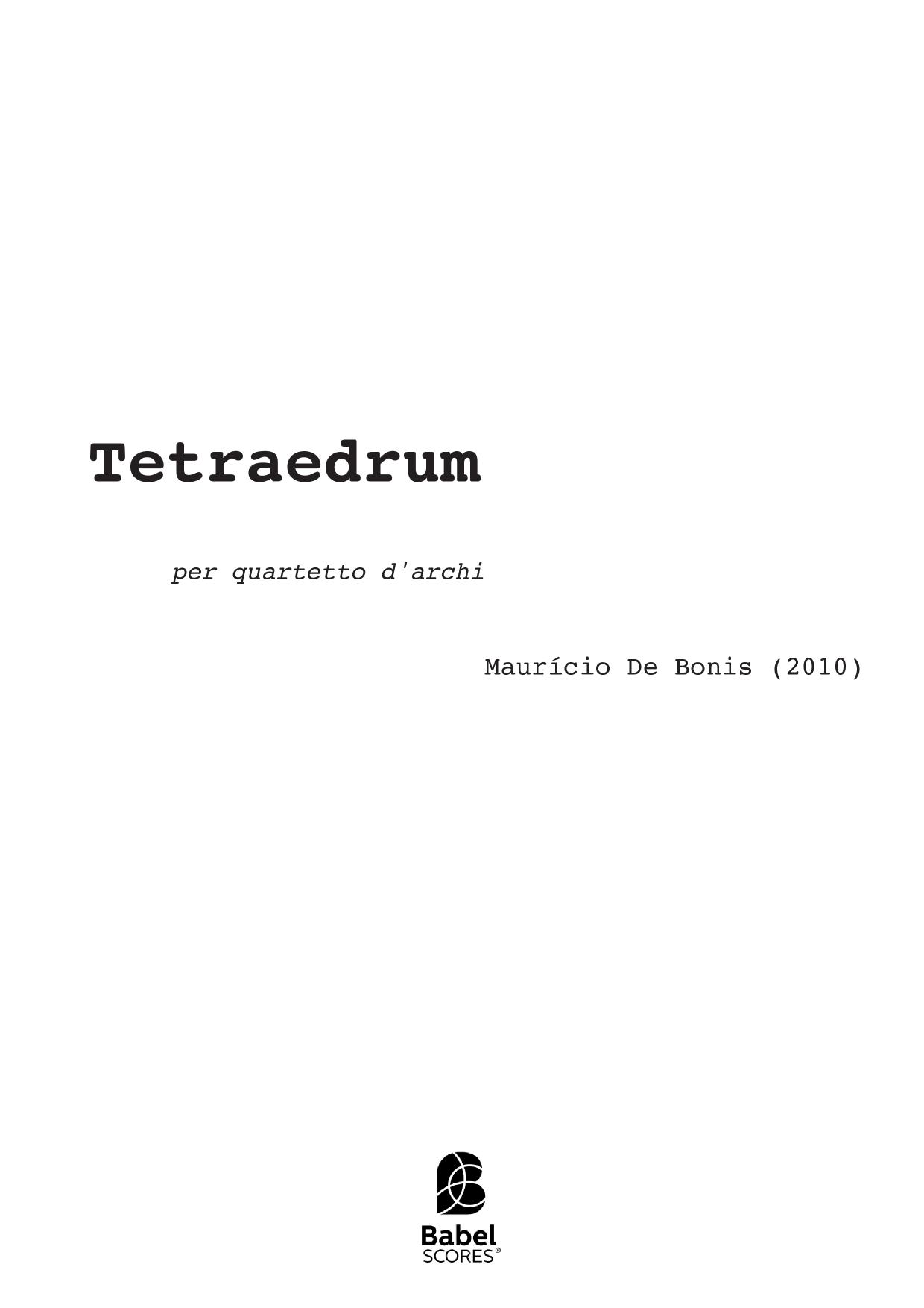 Tetraedrum