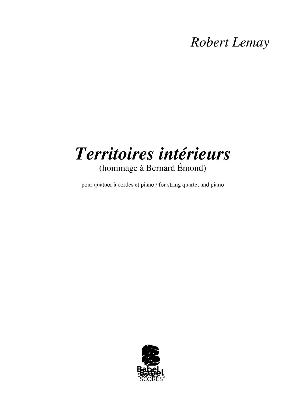 Territoires intérieurs