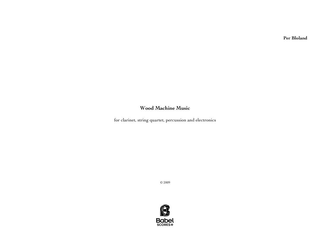 Wood Machine Music