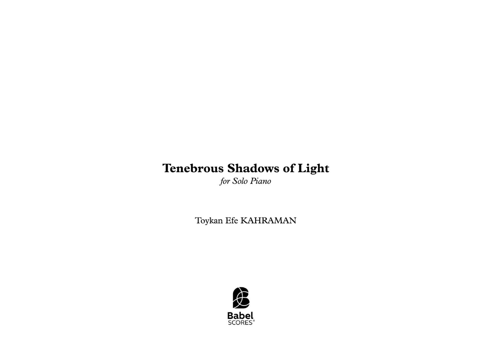 Tenebrous Shadows of Light