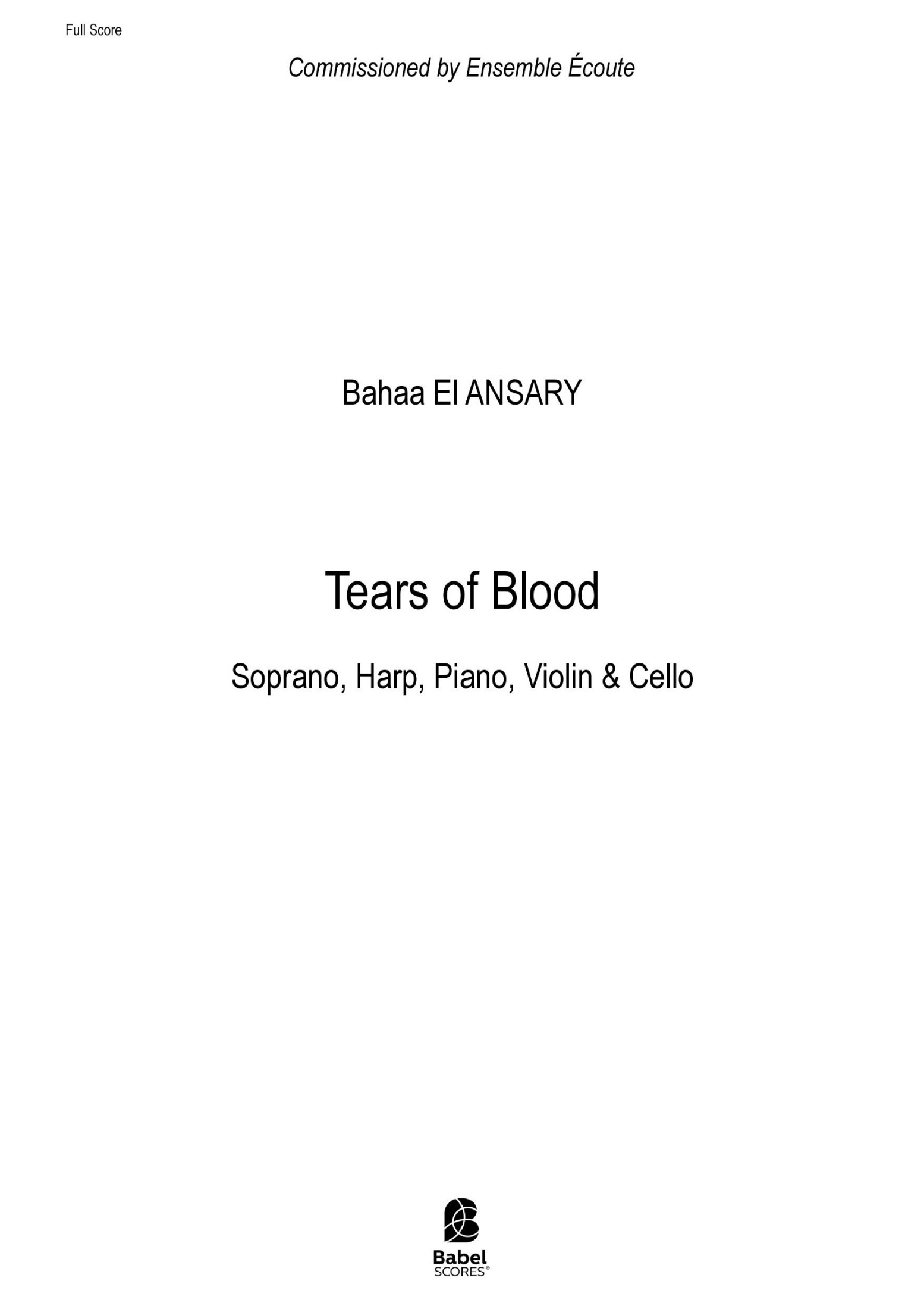 Tears of Blood