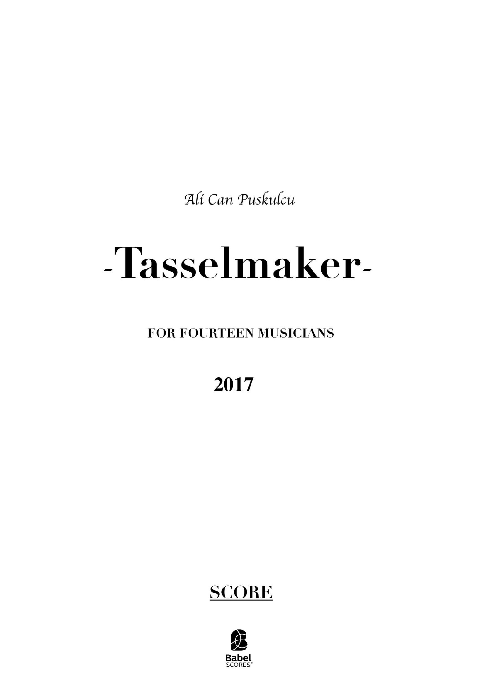 Tasselmaker