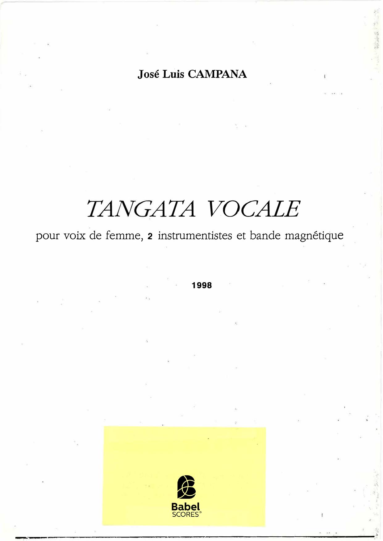 TANGATA VOCALE en TRIO