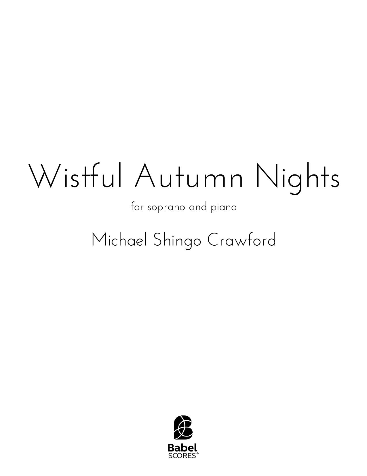 Wistful Autumn Nights