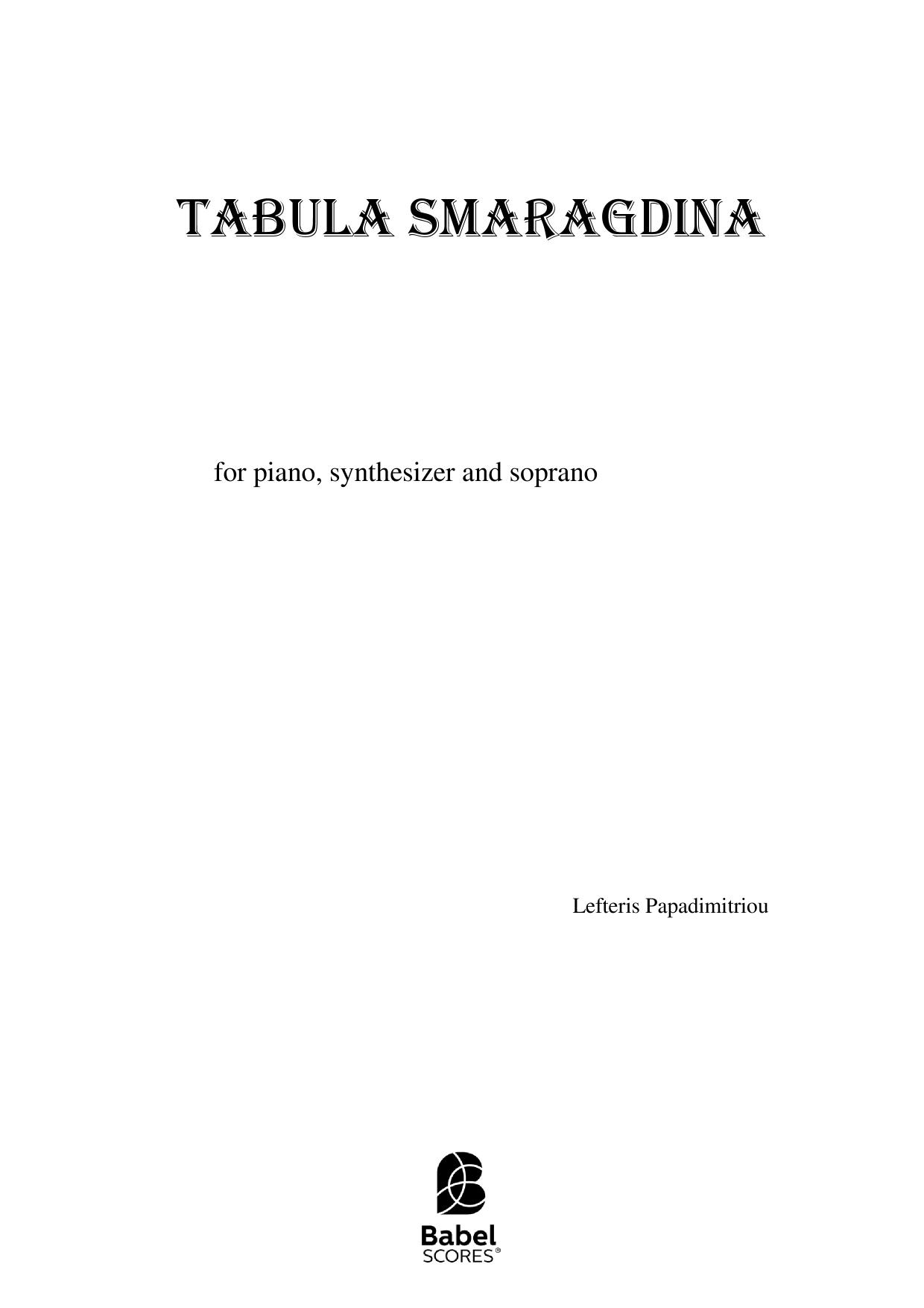Tabula Smaragdina
