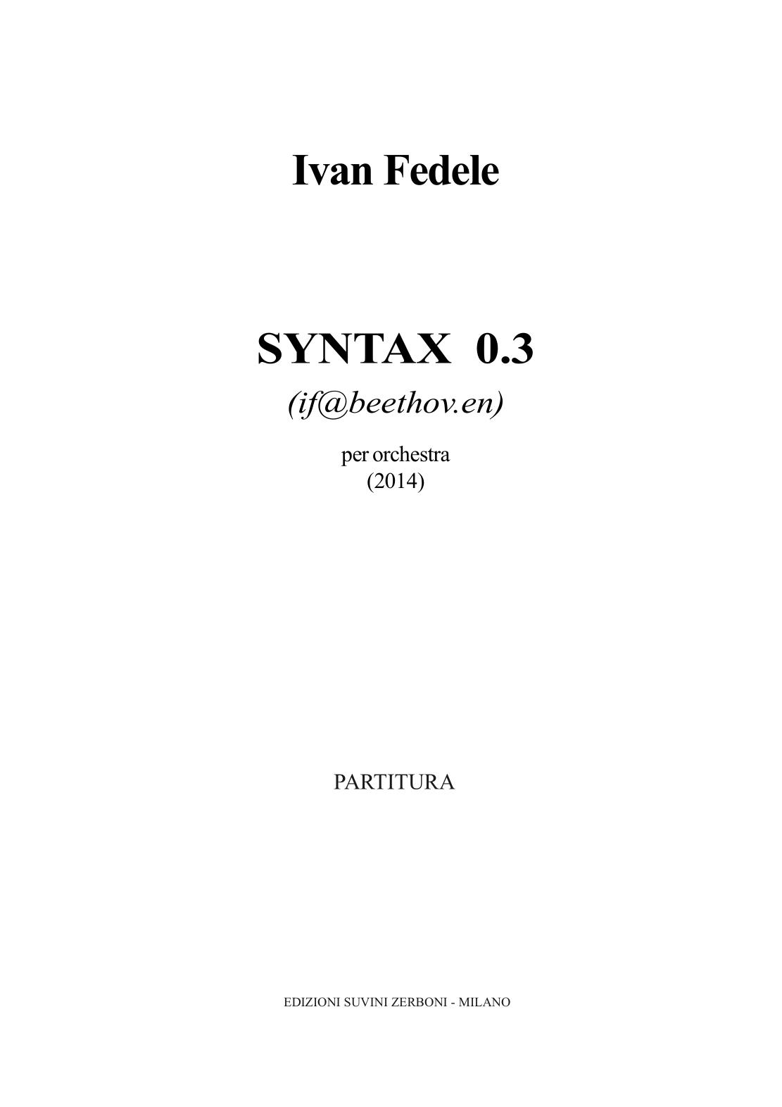 Syntax 03