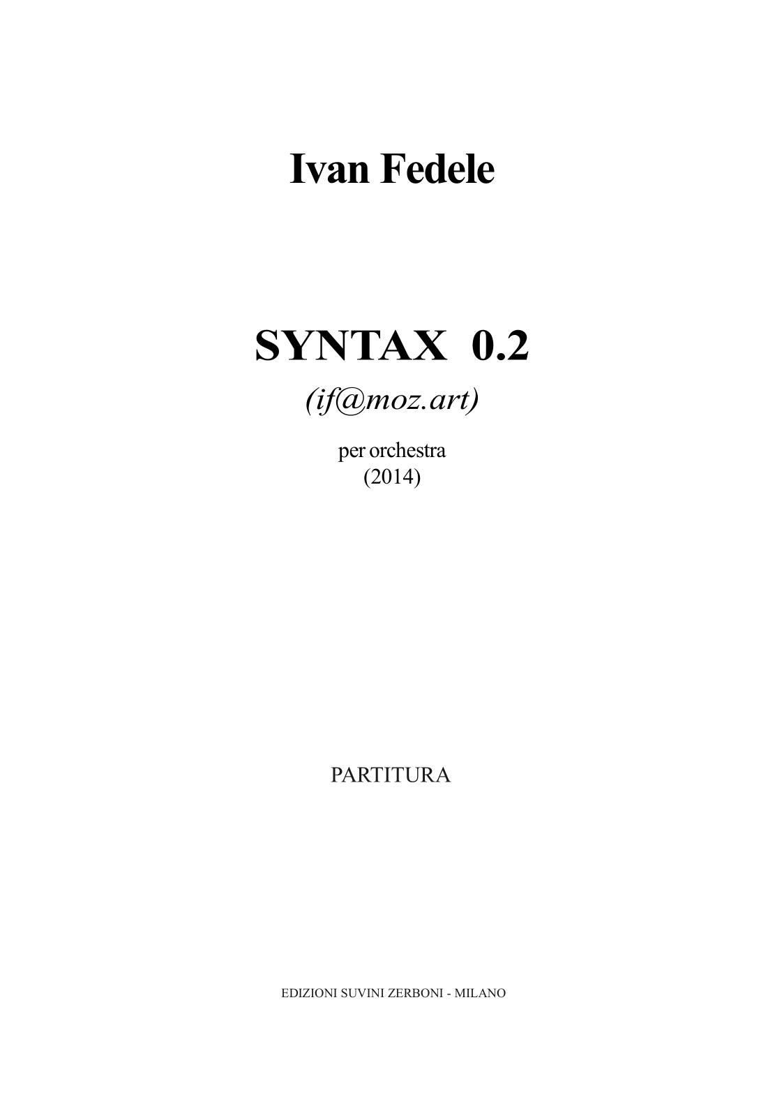 Syntax 02