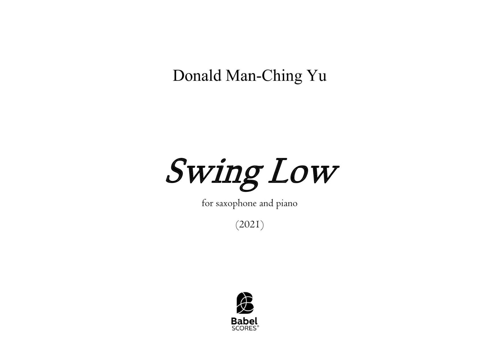 Swing Low