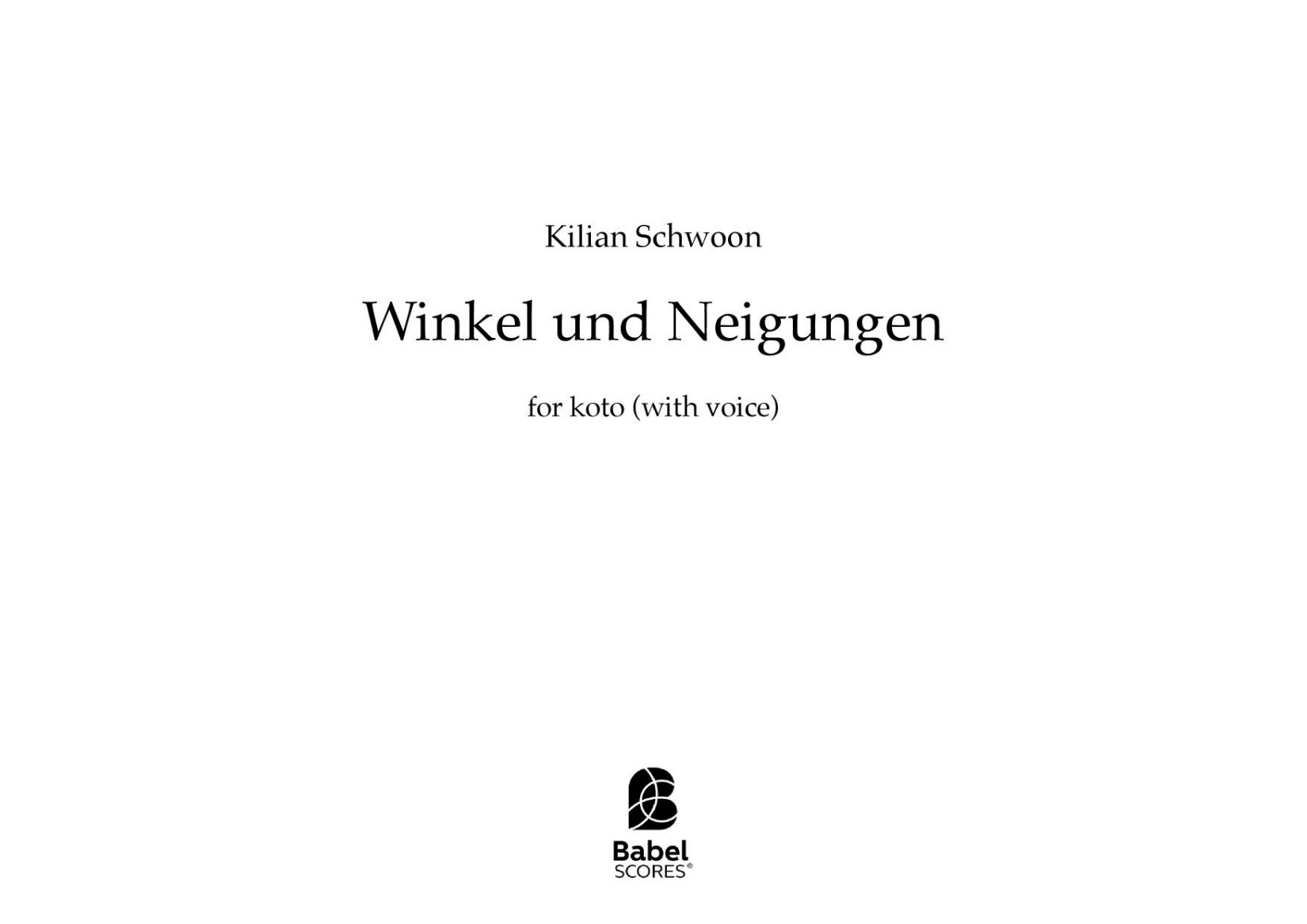Winkel und Neigungen