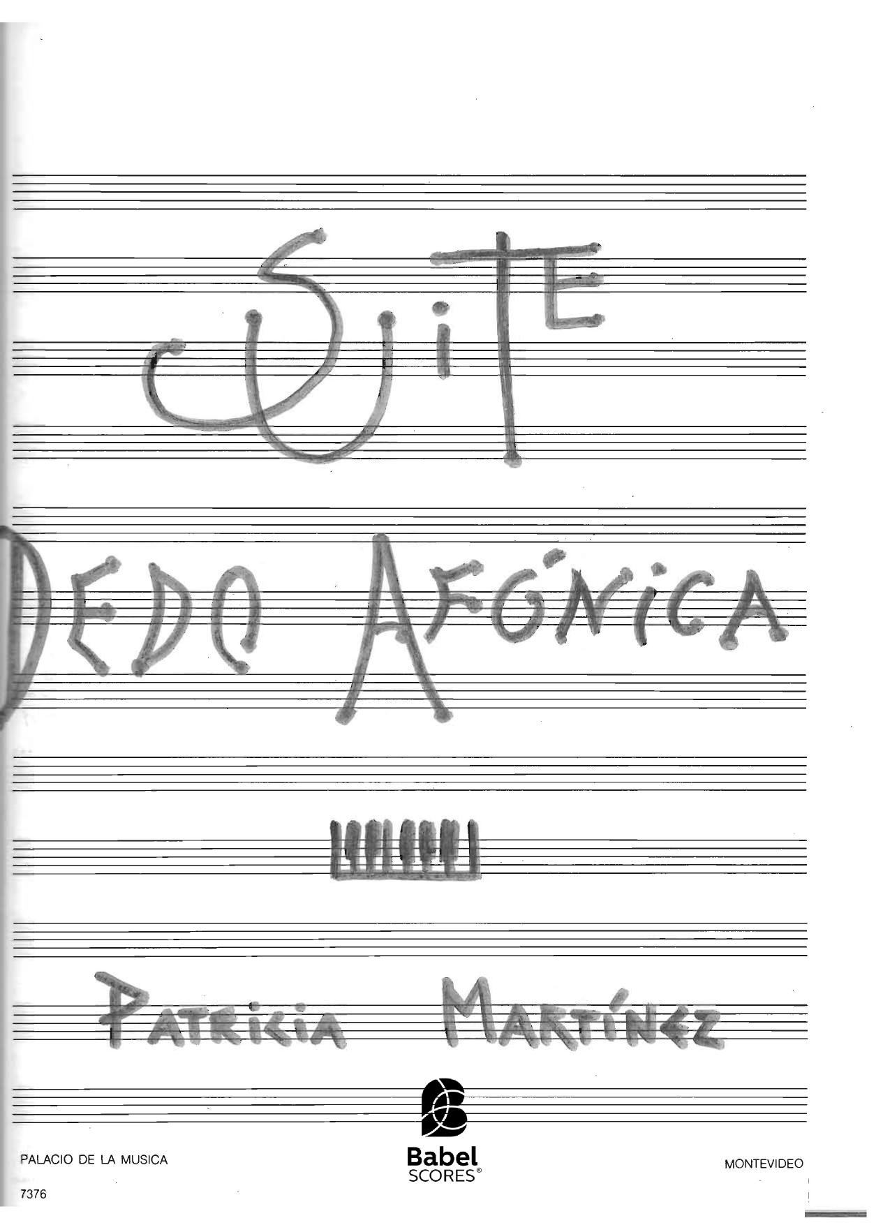 Suite dedo afónica