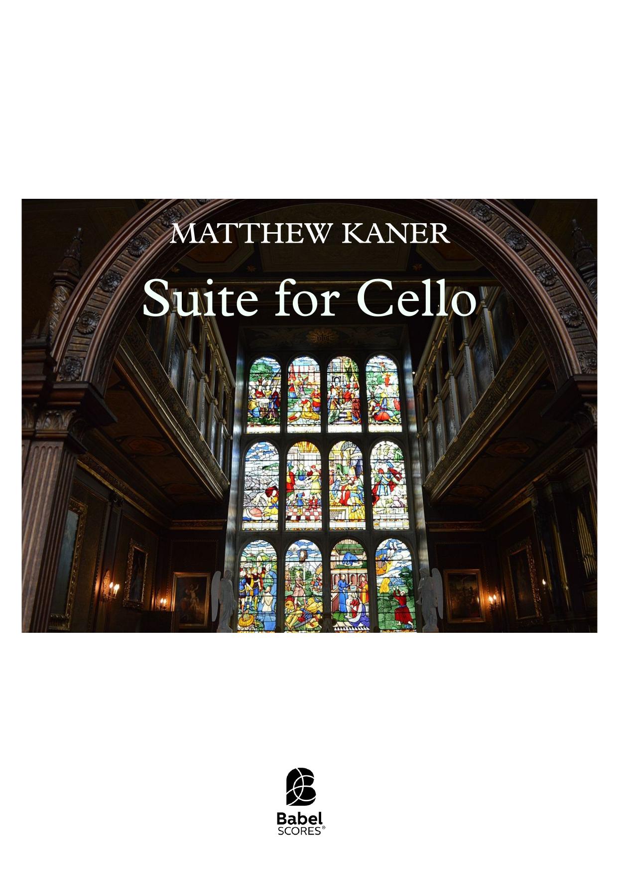 Suite for Cello